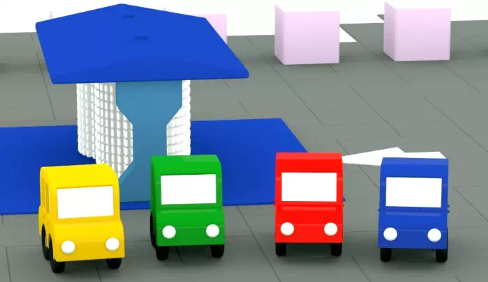 Мультик 4 машинки