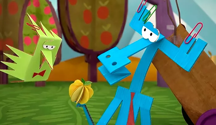 Мультсериал Бумажки