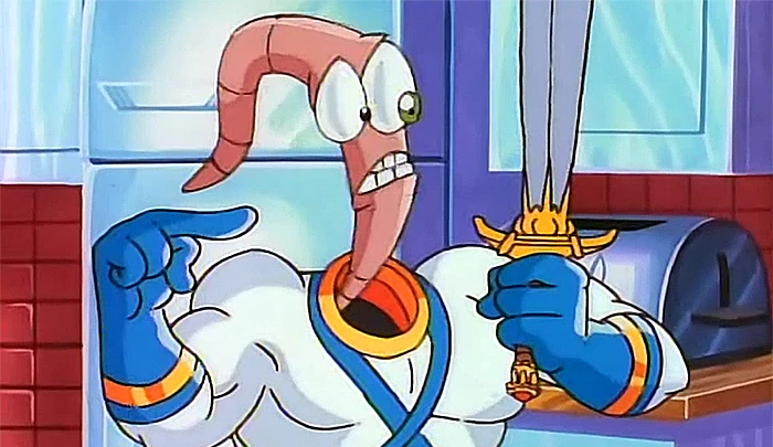 Мультсериал Червяк Джим