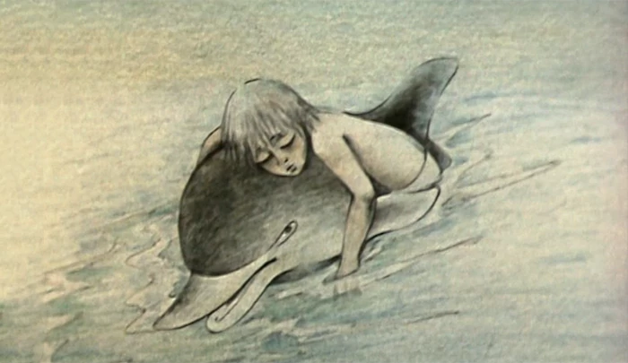 Мультфильм Девочка и дельфин