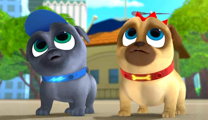 Мультсериал Дружные мопсы