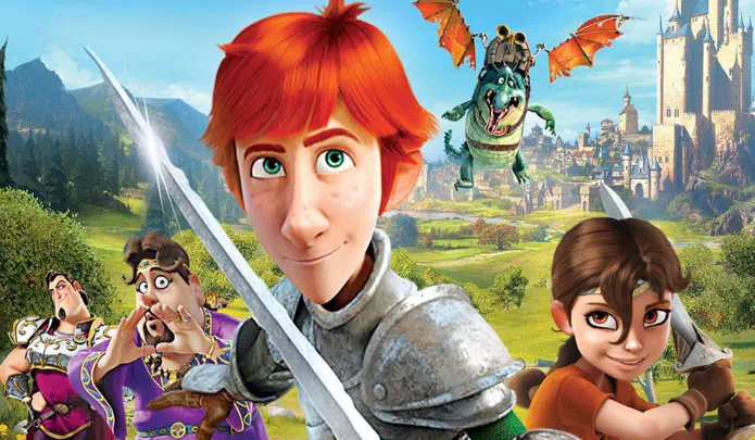 Мультфильм Джастин и рыцари доблести