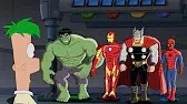 Финес и Ферб Миссия MARVEL