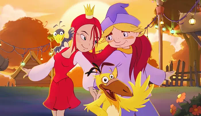 Мультфильм Как поймать перо Жар-Птицы