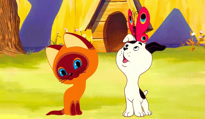 Мультсериал Котёнок по имени Гав