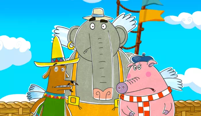 Мультсериал Летающие звери