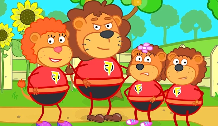 Мультсериал Львёнок Котёнок