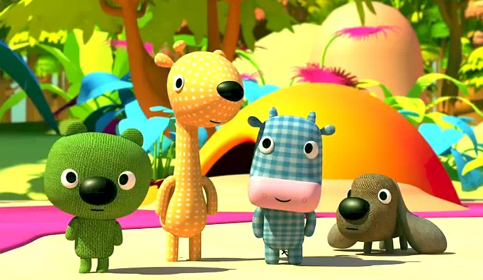 Мультфильм Любимчики в поисках радуги