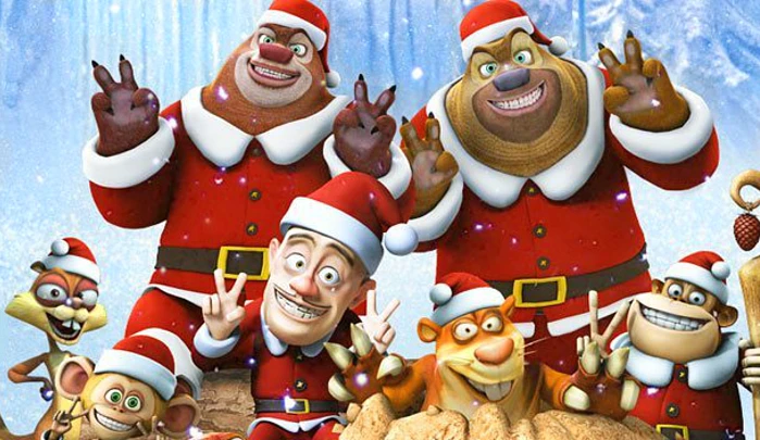 Мультфильм Медведи-соседи: Зимние каникулы