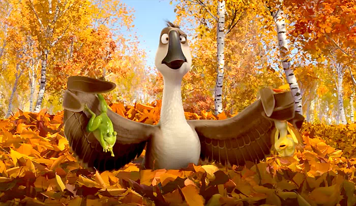 Мультфильм Папа-мама гусь