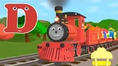 Паровозик Шонни и друзья Учим английский алфавит D