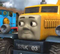 Паровозик Томас Друзья на железнодорожных путях