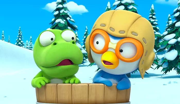 Мультфильм Пингвиненок Пороро: Большие гонки