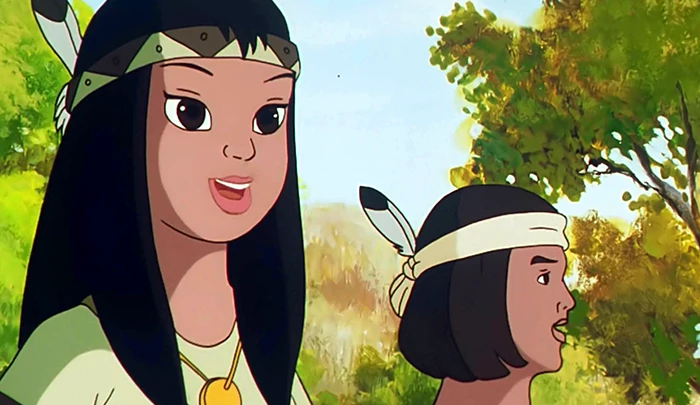 Мультсериал Покахонтас принцесса индейцев