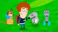 Приключения Пети и Волка Дело о лесном духе и супер-роботе