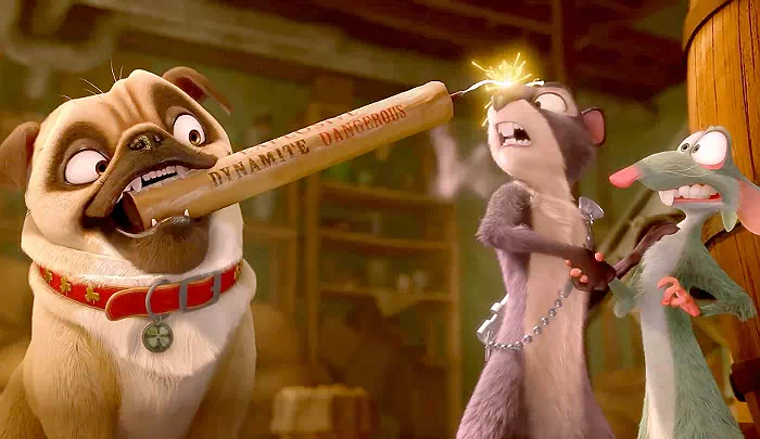 Мультфильм Реальная белка