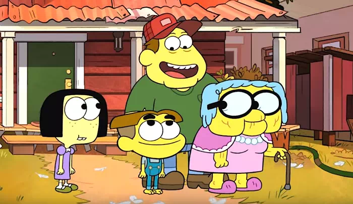 Мультсериал Семейка Грин в городе