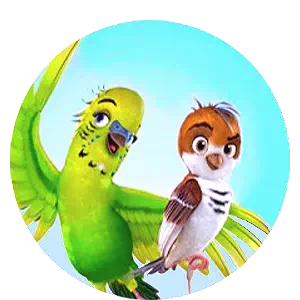 Трио в перьях