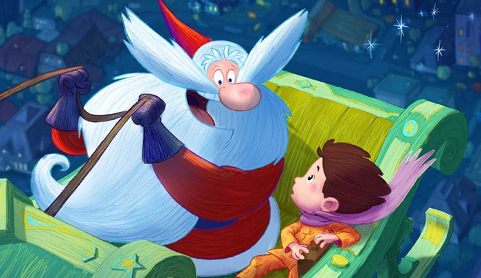 Мультфильм Ученик Санты