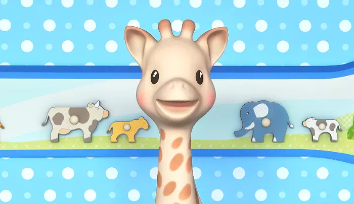 Мультик Жирафик Софи