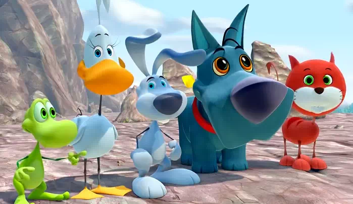 Мультфильм Звериный отряд