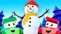 Игры грузовичков Снеговик