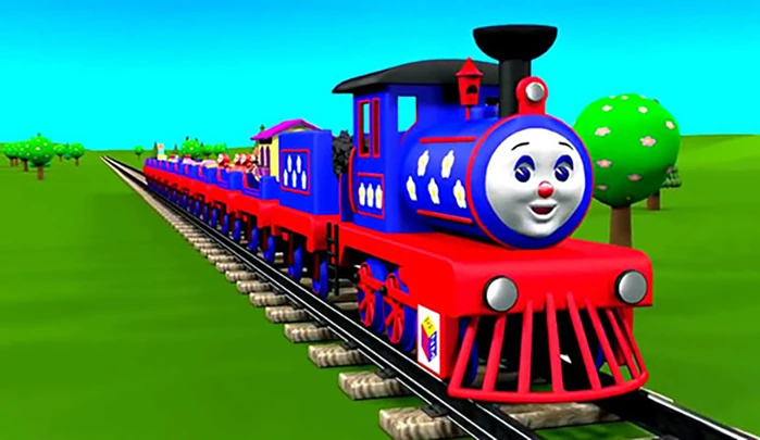 Мультсериал Паровозик Чух-Чух