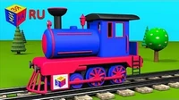 Паровозик Чух-Чух Конструктор: собираем паровоз