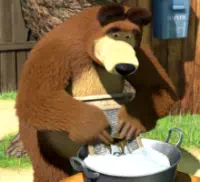 Маша и Медведь Большая стирка