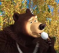 Маша и Медведь Что-нибудь вкусненькое