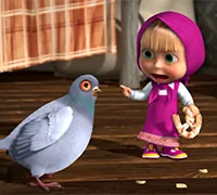 Маша и Медведь Чудо в перьях