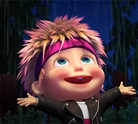 Маша и Медведь Грибной дождь