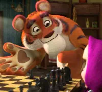 Маша и Медведь Ход конём