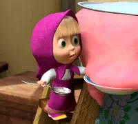 Маша и Медведь Маша + каша