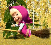 Маша и Медведь Новая метла