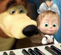 Маша и Медведь Репетиция оркестра