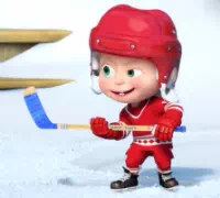 Маша и Медведь Вот такой хоккей!