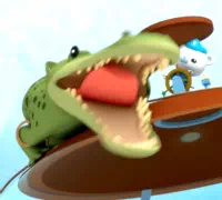 Октонавты и Гребнистый крокодил