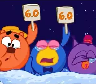 Смешарики Слишком фигурное катание